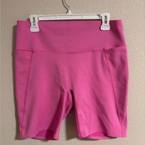 Nike Universa high waist Women's Pink Bike Shorts XL